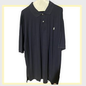 Ralph Lauren Polo Shirt 3XB Navy Blue…Excellent Condition